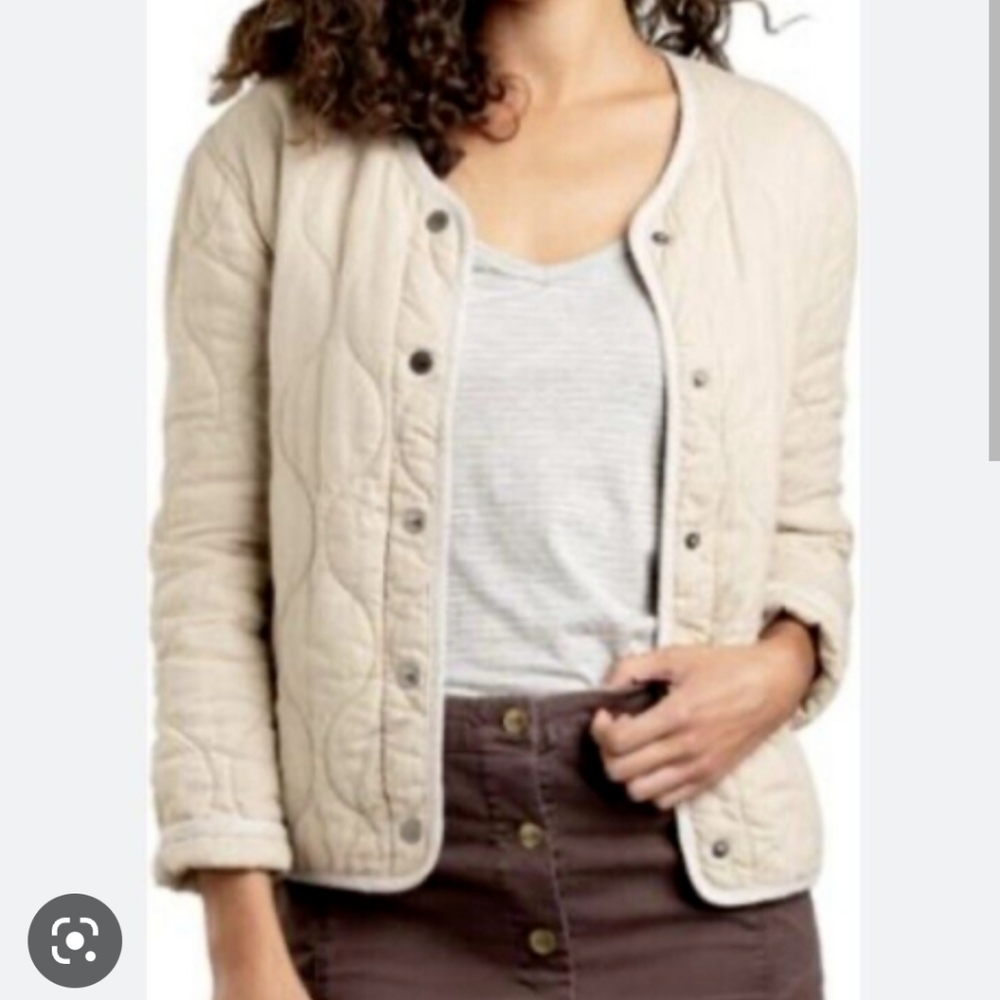 Toad&Co Sunhemp quilted jacket